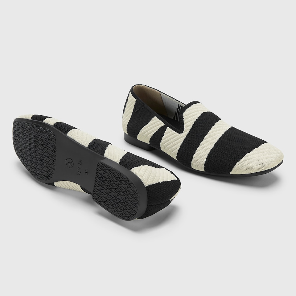 Marina Square-toe Loafers in Deep Ebony | Women's Sustainable, Washable and Stylish Shoes | VIVAIA
