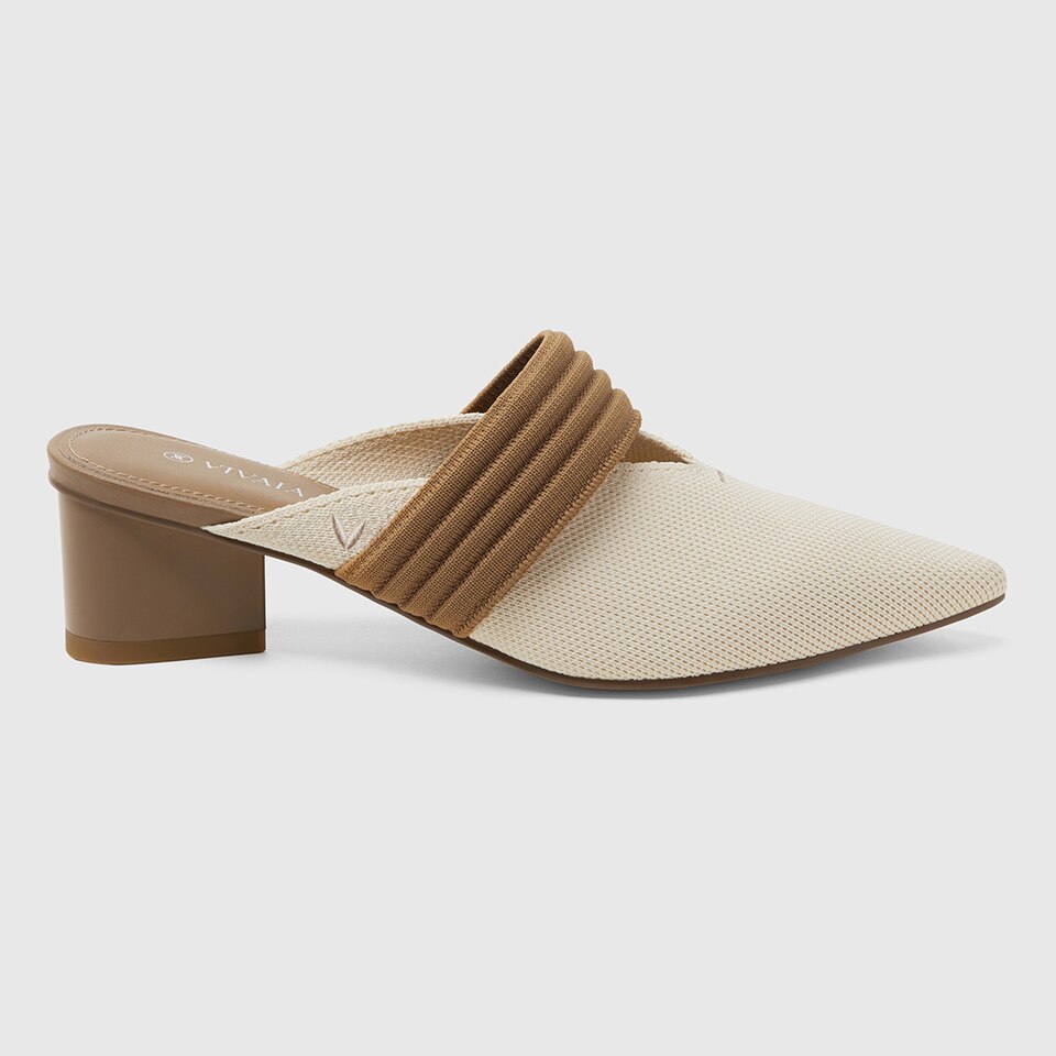 Jolie Pointed-toe Heels in Cream Ivory | Women's Sustainable and Stylish Shoes | VIVAIA