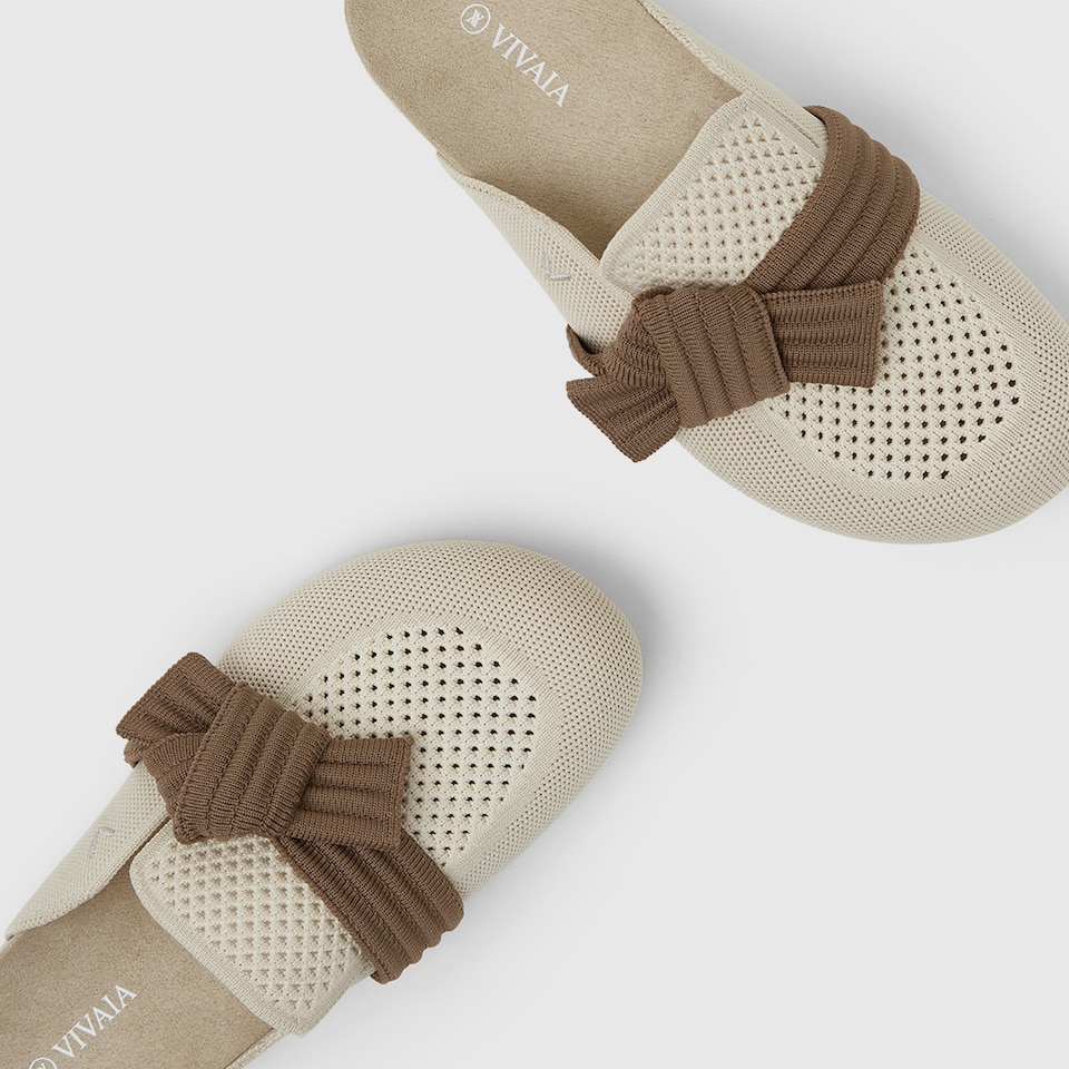 Lauren Round-toe Sandals in Cream Ivory-Sustainable & Washable | VIVAIA