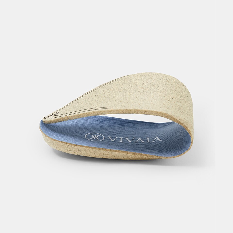 Breathable Pointed-toe Insoles in Denim Blue | Accessories | VIVAIA