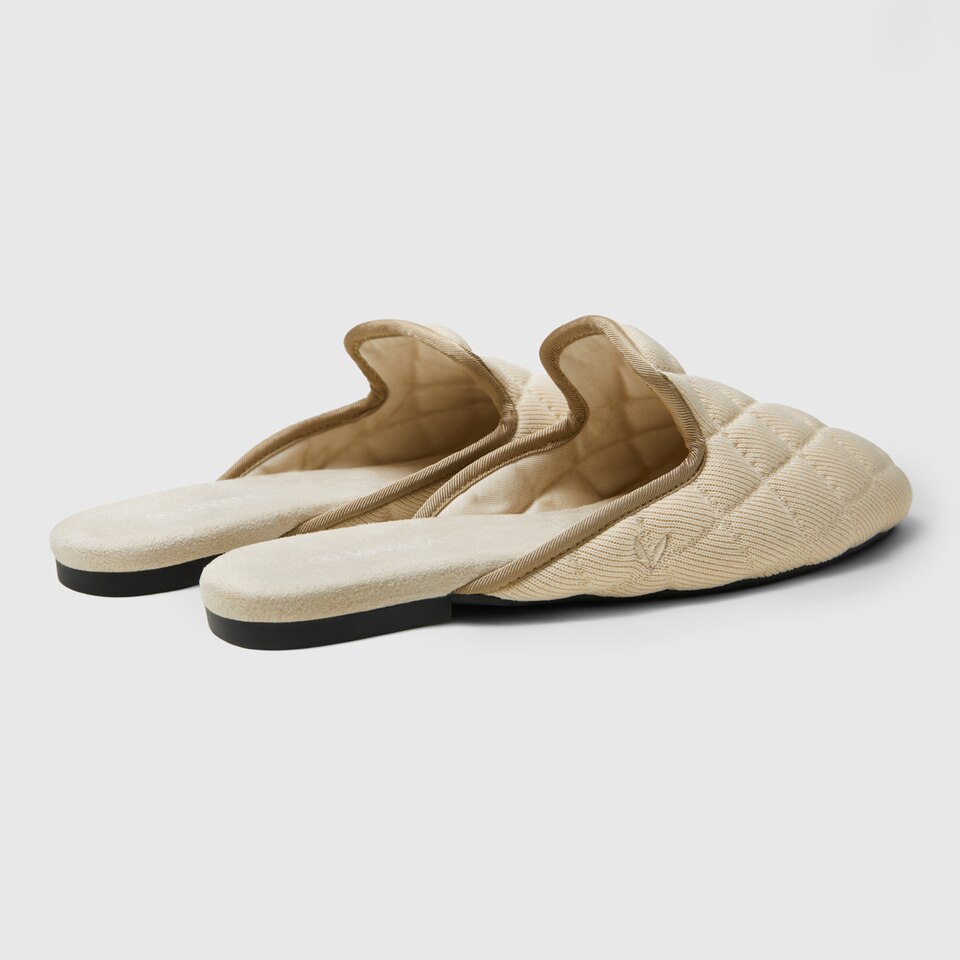 Sherry Round-toe Mules in Cream Ivory | Women's Sustainable, Washable and Stylish Shoes | VIVAIA