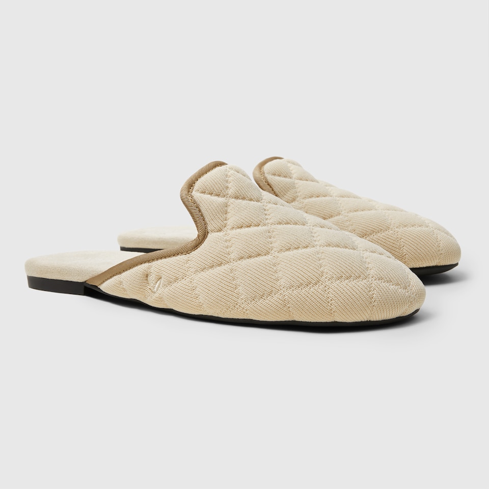Sherry Round-toe Mules in Cream Ivory | Women's Sustainable, Washable and Stylish Shoes | VIVAIA
