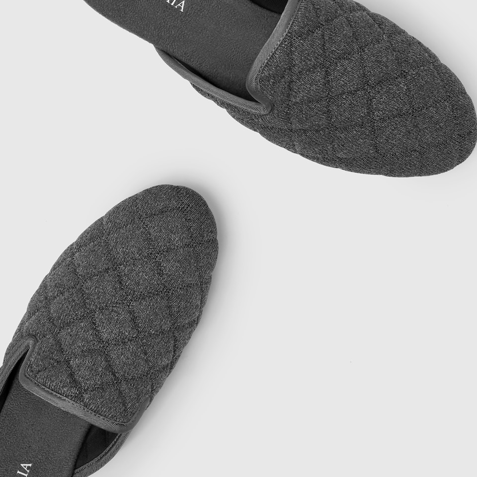 Sherry Mules in Rich Grey | Women's Sustainable and Stylish Shoes | VIVAIA