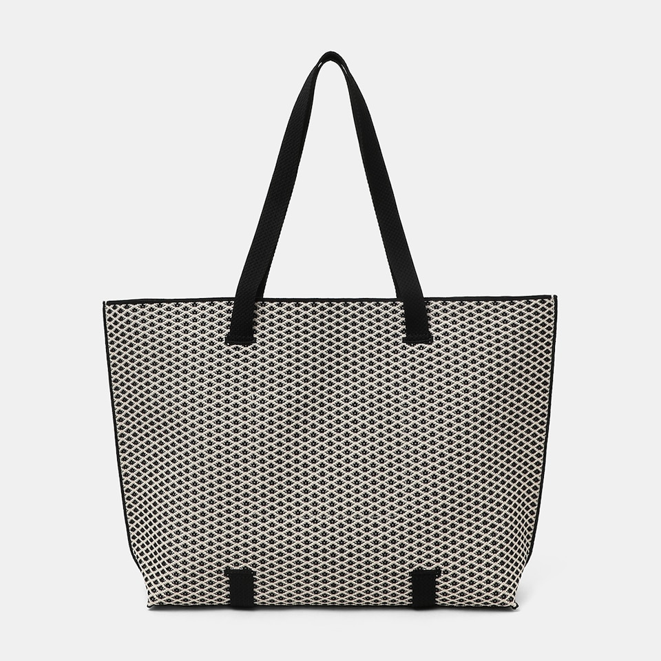 Zaneta Tote Bag in Diamond | Women's Sustainable, Washable and Stylish Bags | VIVAIA