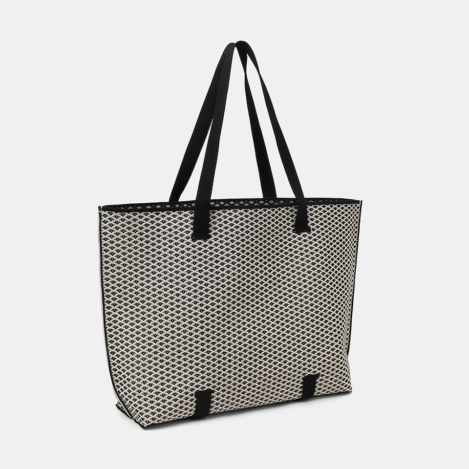 Zaneta Tote Bag in Diamond | Women's Sustainable, Washable and Stylish Bags | VIVAIA