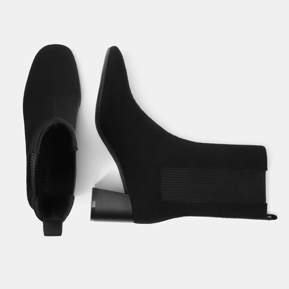 Gemma Boots in Black | Women's Sustainable and Stylish Shoes | VIVAIA