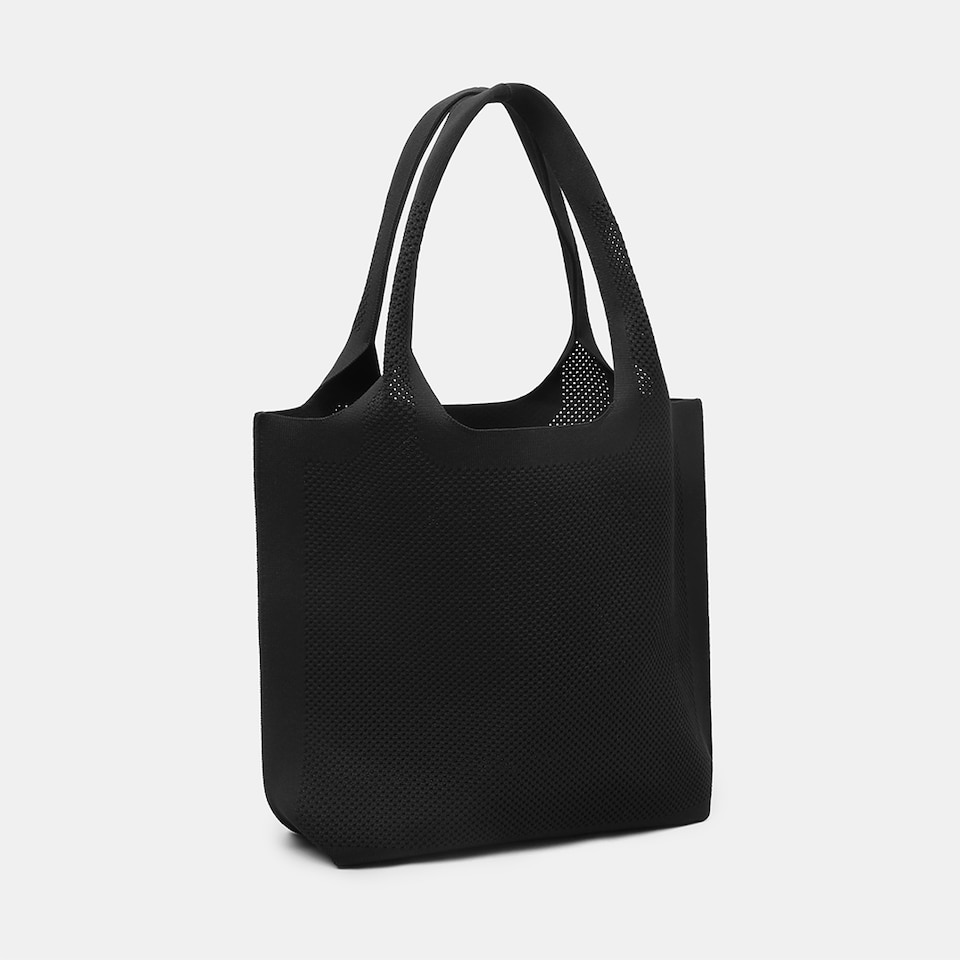 Zahara Tote Bag in Black | Women's Sustainable, Washable and Stylish Bags | VIVAIA