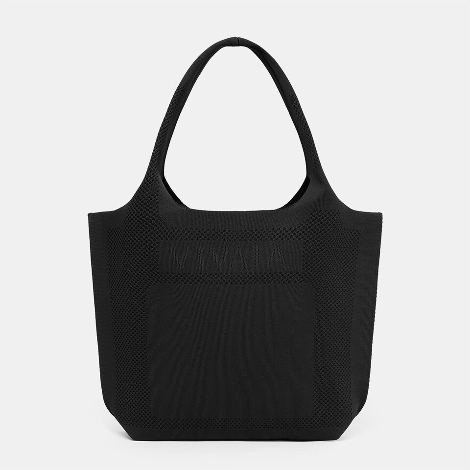 Zahara Tote Bag in Black | Women's Sustainable, Washable and Stylish Bags | VIVAIA
