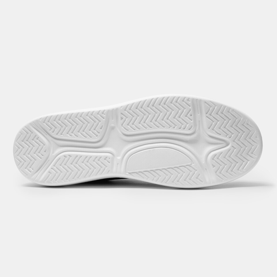Billy Lace-up Water-resistant Sneakers in Black White | VIVAIA