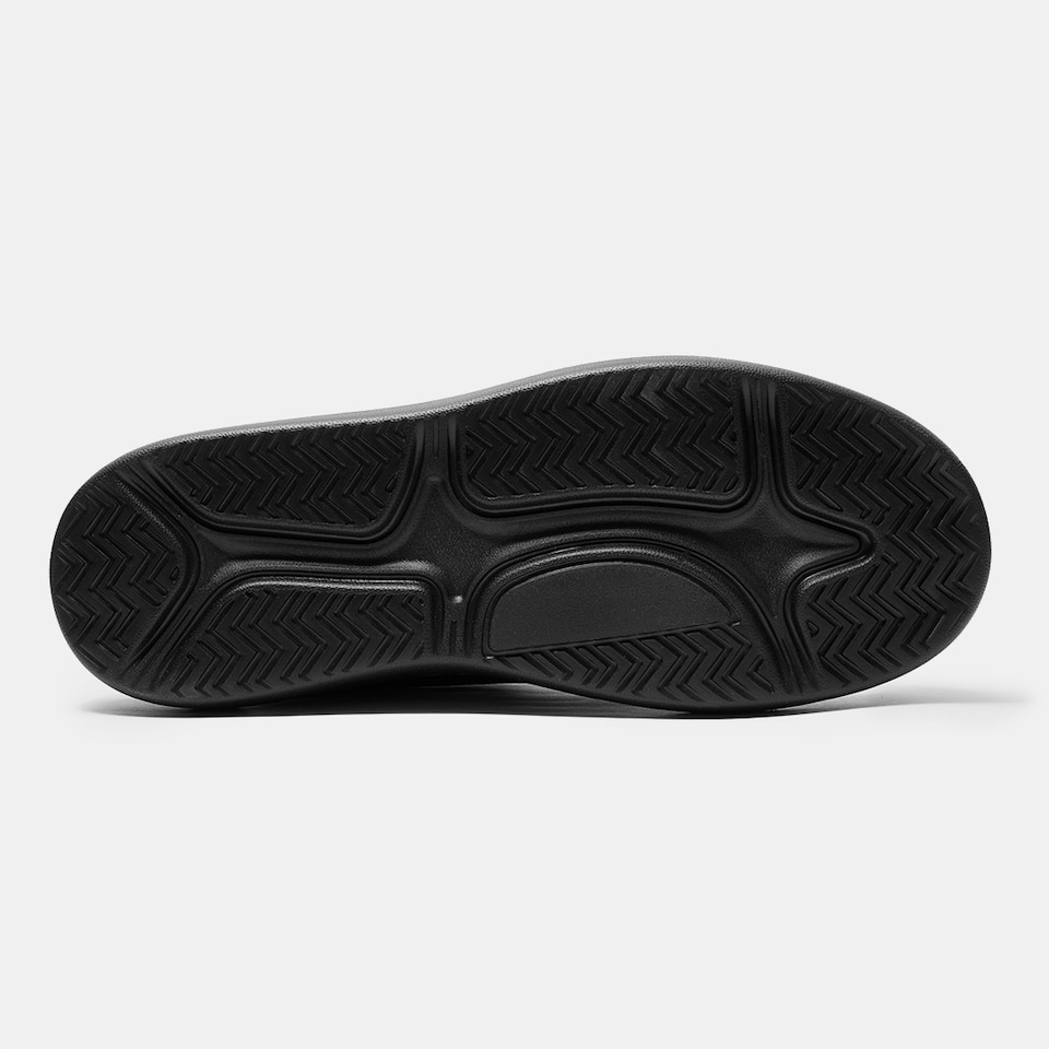 Billy Lace-up Water-resistant Sneakers in Solid Black | Men's Sustainable, Water-resistant Sneakers | VIVAIA