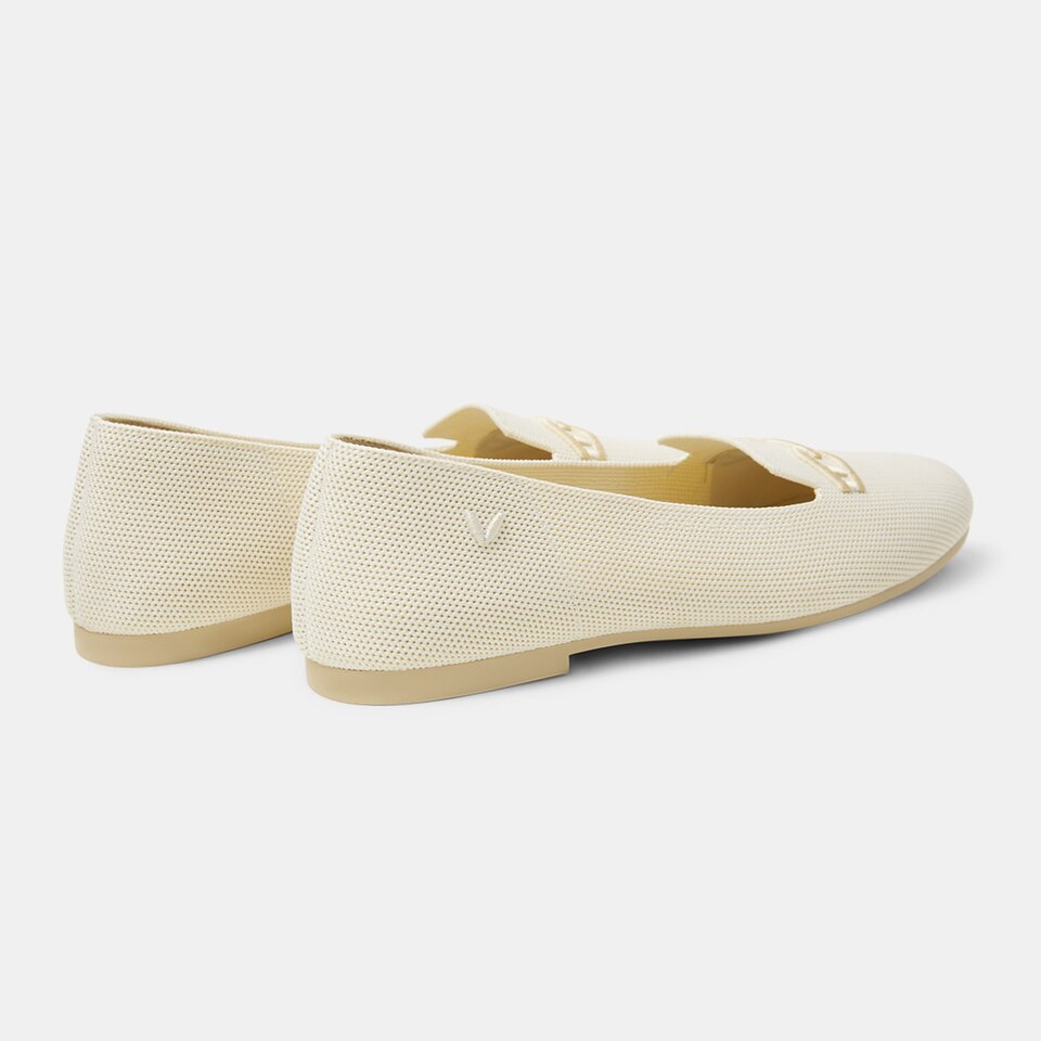 Eileen Loafers in Cream Ivory-Women's Everyday Work Loafer Shoes | VIVAIA