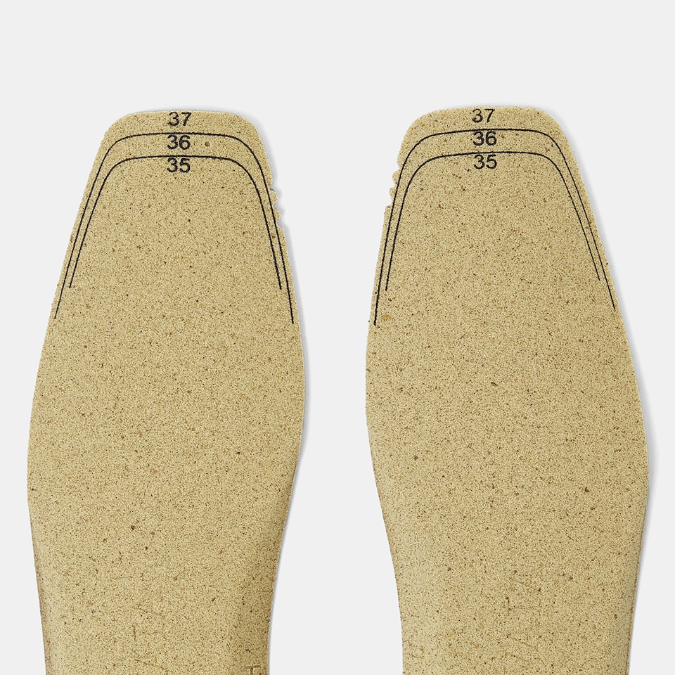 Square-toe Insoles in Blue | VIVAIA..