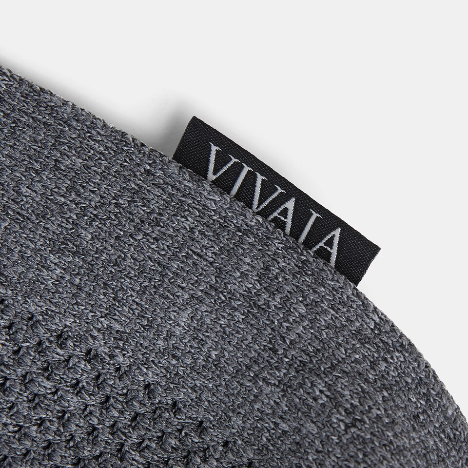 Zahara Tote in Rich Grey | Women's Sustainable, Washable and Stylish Knitbags | Accessories | VIVAIA