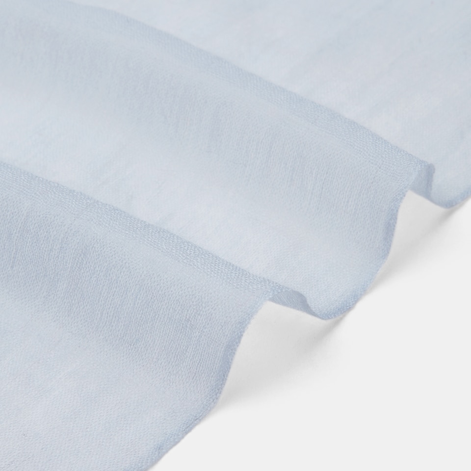 Lillian Wool-Yak Scarf in Grey Blue | Women's Sustainable and Stylish Scarves | VIVAIA