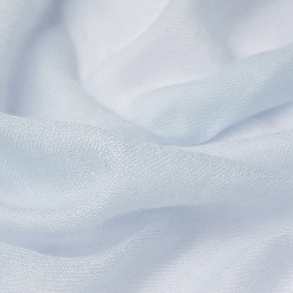Lillian Wool-Yak Scarf in Grey Blue | Women's Sustainable and Stylish Scarves | VIVAIA