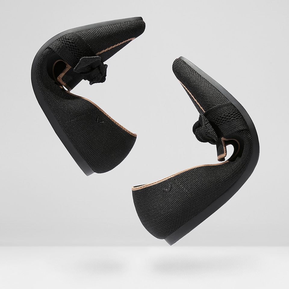 Michelle Pointed-toe Loafers in Black | Women's Sustainable, Washable and Stylish Shoes | VIVAIA