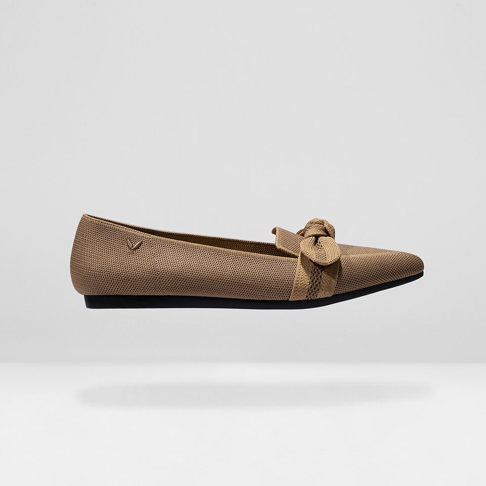 Michelle Pointed-toe Loafers in Coffee Brown | Women's Sustainable, Washable and Stylish Shoes | VIVAIA