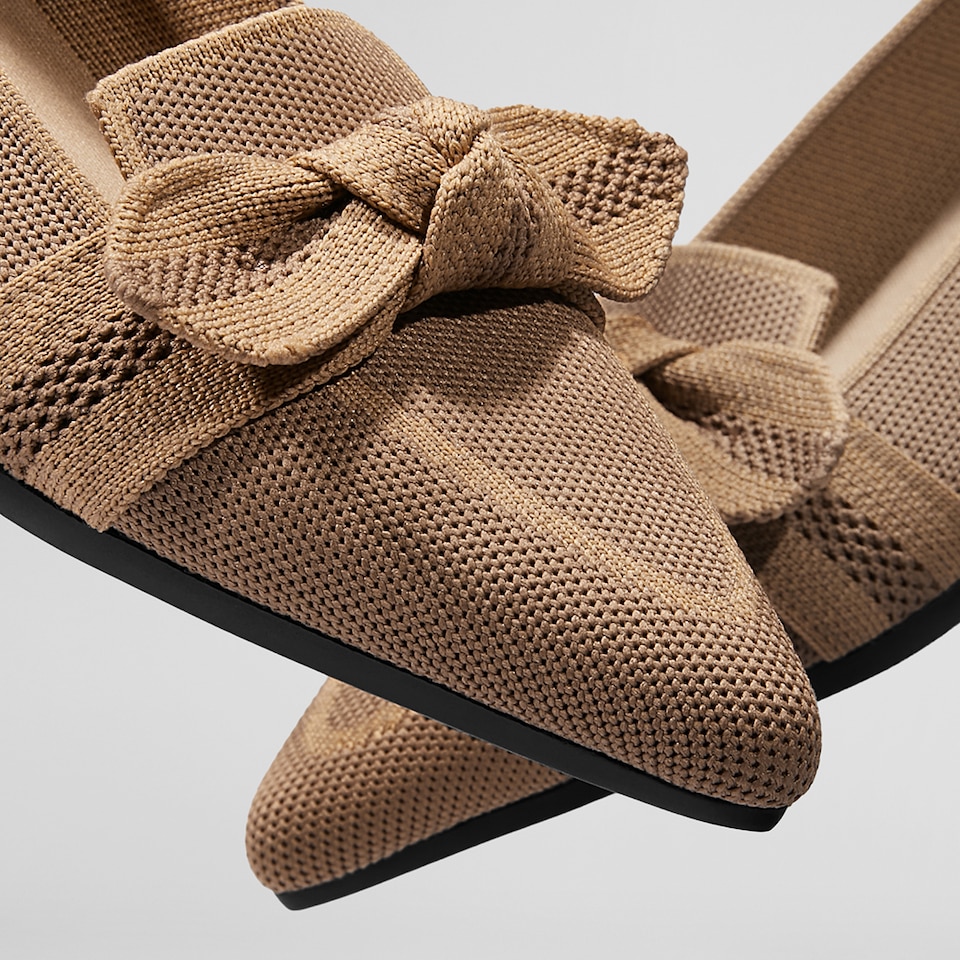 Michelle Pointed-toe Loafers in Coffee Brown | Women's Sustainable, Washable and Stylish Shoes | VIVAIA