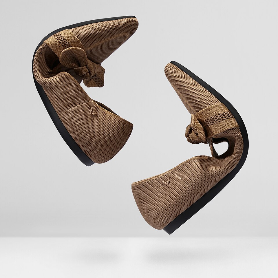 Michelle Pointed-toe Loafers in Coffee Brown | Women's Sustainable, Washable and Stylish Shoes | VIVAIA