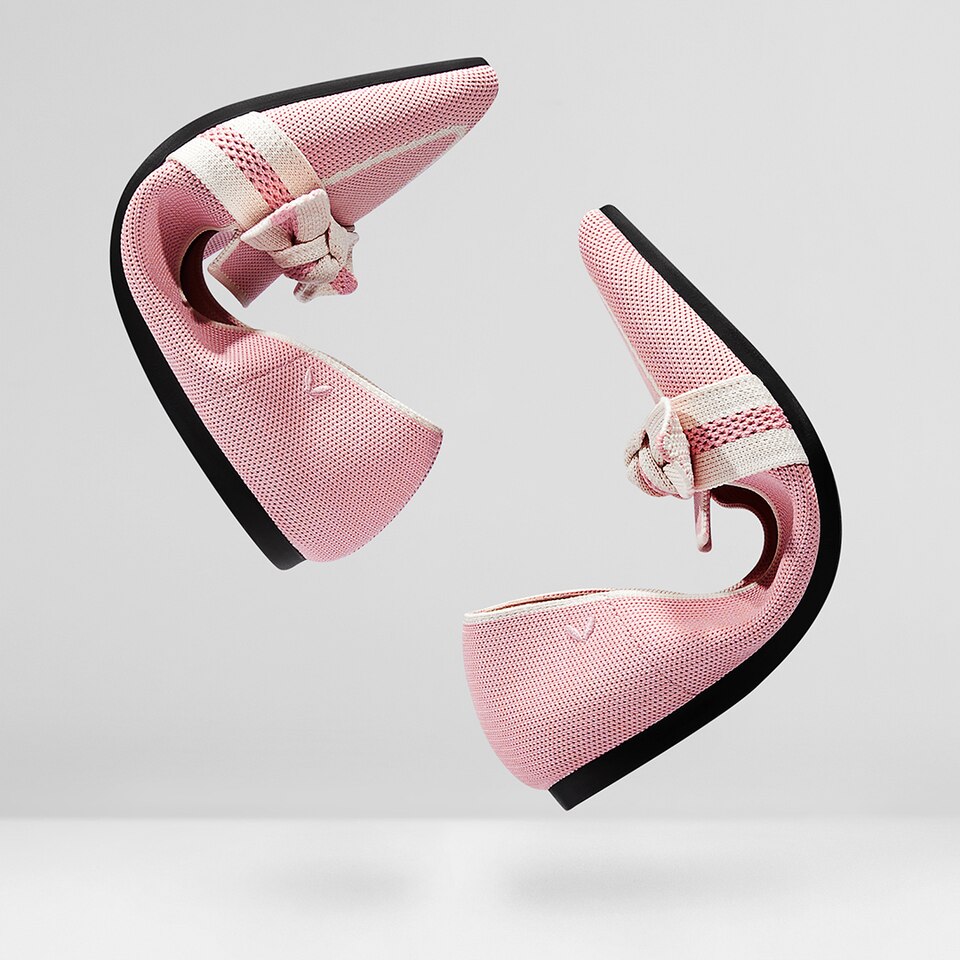 Michelle Pointed-toe Loafers in Pale Pink | Women's Sustainable, Washable and Stylish Shoes | VIVAIA