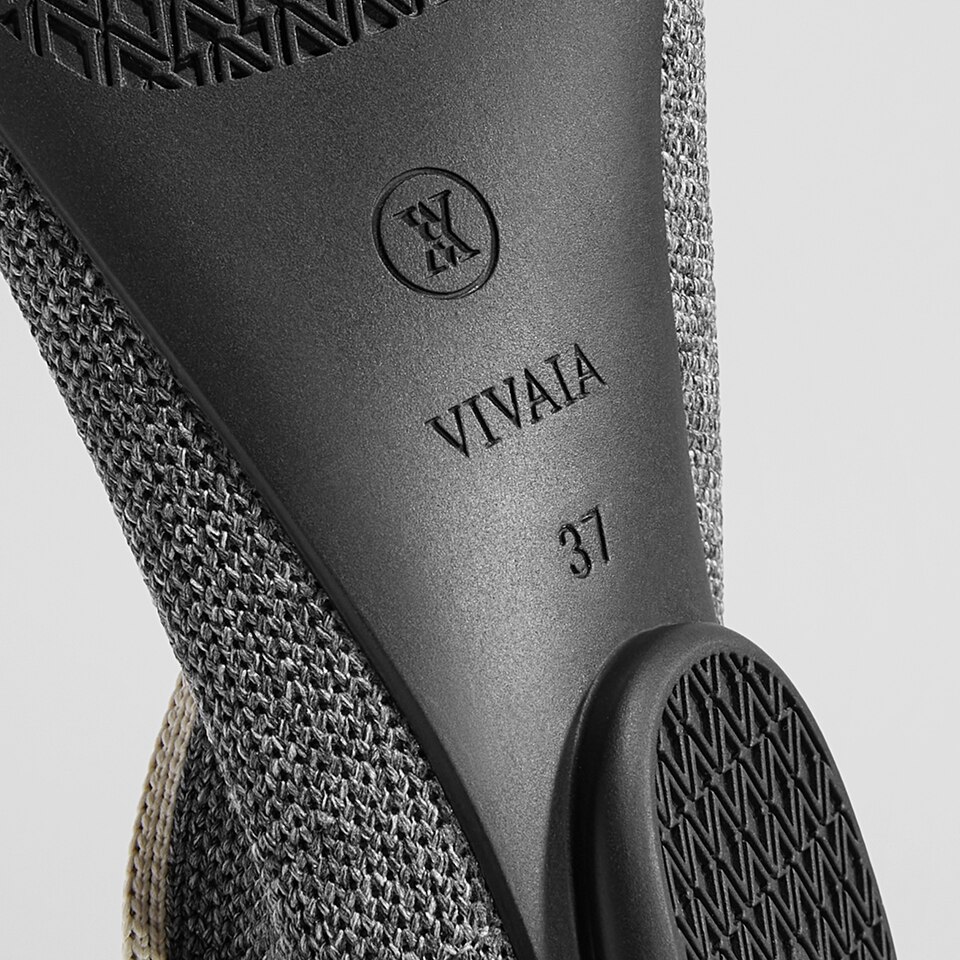 Nadine Round-toe Loafers in Rich Grey | Women's Sustainable, Washable and Stylish Shoes | VIVAIA
