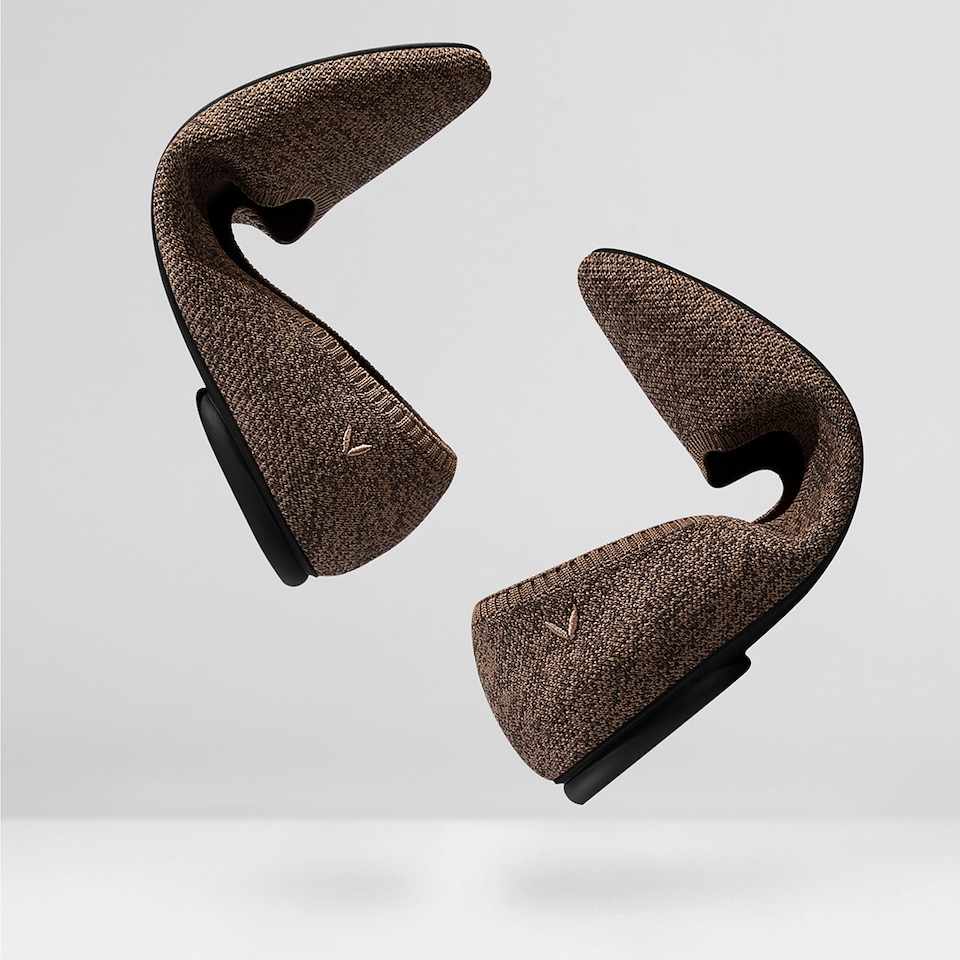 Tamia Round Toe Flats in Dapple Brown-Versatile & Comfy Women's Flat Shoes | VIVAIA