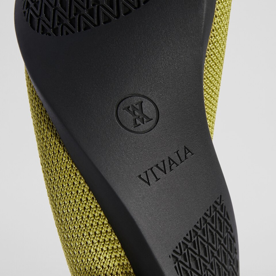 Aria 2.0 Pointy Flats in Olive Green | Women's Sustainable, Washable and Stylish Shoes | VIVAIA