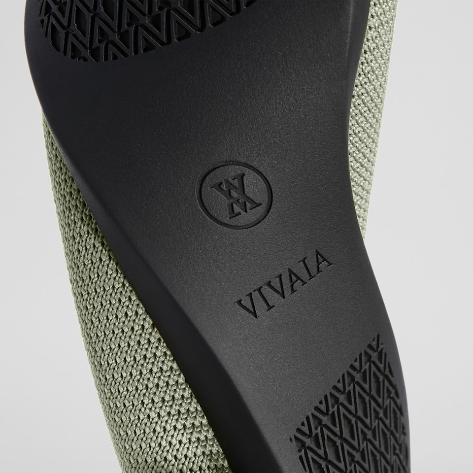 Aria 2.0 Pointy Flats in Mint Gray | Women's Sustainable, Washable and Stylish Shoes | VIVAIA