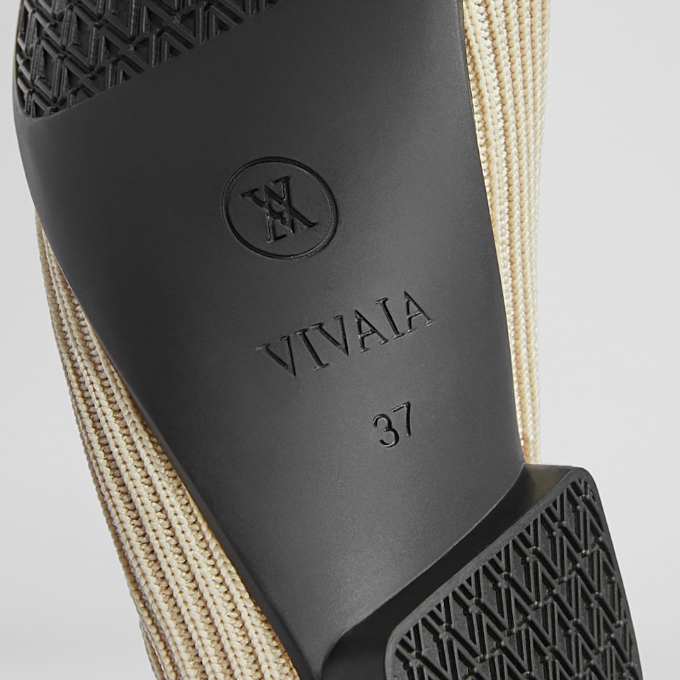 Margot Square-toe Flats in Cream Ivory | Women's Sustainable, Washable and Stylish Shoes | VIVAIA