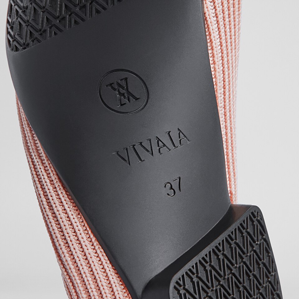 Margot Square-toe Flats in Ash Rose | Women's Sustainable, Washable and Stylish Shoes | VIVAIA