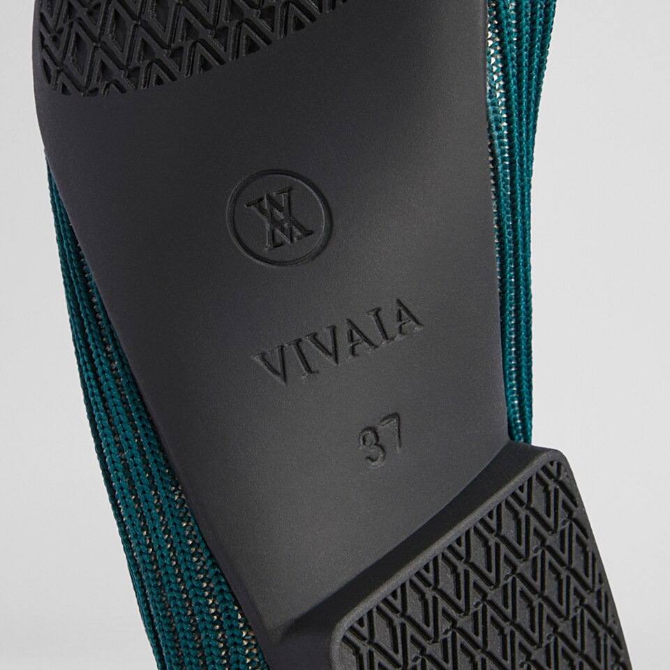 Margot Square-toe Flats in Sacramento Green | Women's Sustainable, Washable and Stylish Shoes | VIVAIA
