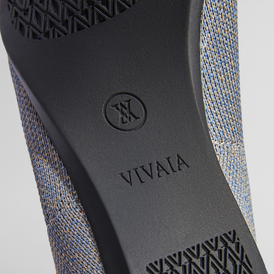 Vienna Pointy Flats in Sandy Blue | Women's Sustainable, Washable and Stylish Shoes | VIVAIA