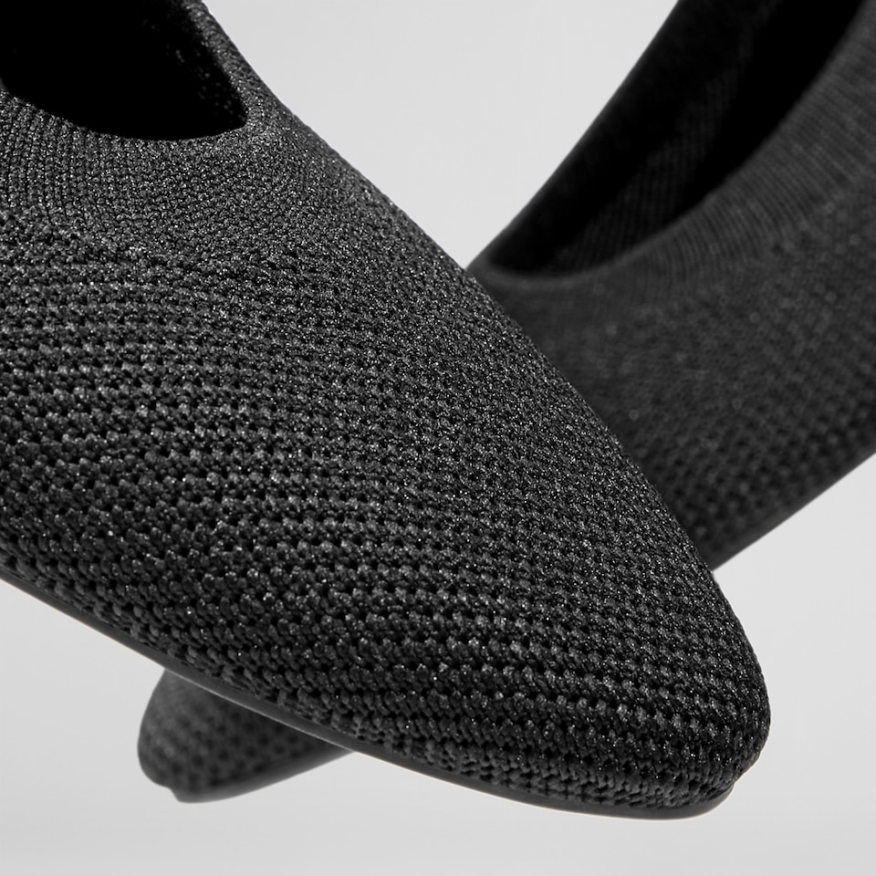 Aditi Women Ballet Flats Black -Washable & Comfortable | VIVAIA