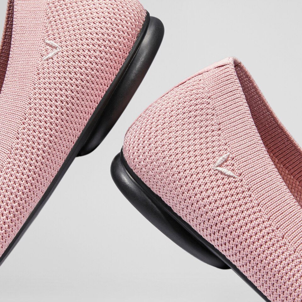 Aditi Women Ballet Flats Ash Rose -Washable & Comfortable | VIVAIA