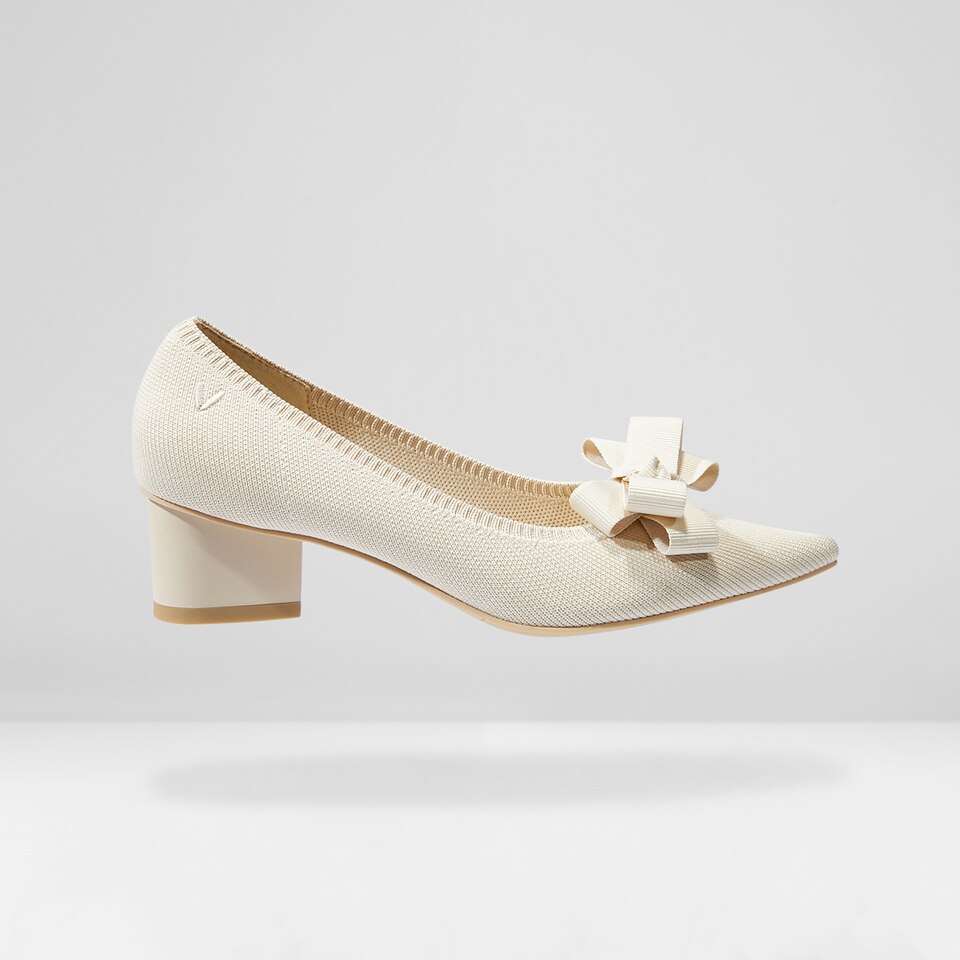 Tracy Pointy Heels Cream Ivory - Versatile & Glamorous Women Shoes | VIVAIA