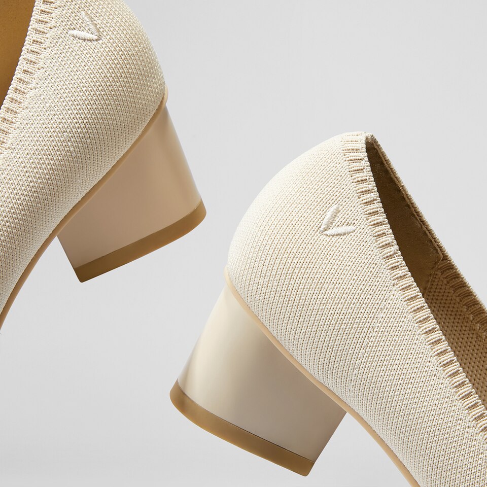 Tracy Pointy Heels Cream Ivory - Versatile & Glamorous Women Shoes | VIVAIA