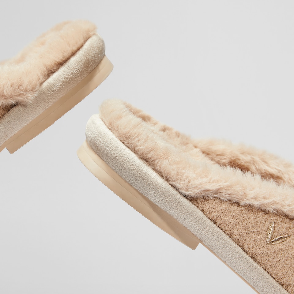 Renee Mules in Khaki Brown | Women's Sustainable and Stylish Shoes | VIVAIA