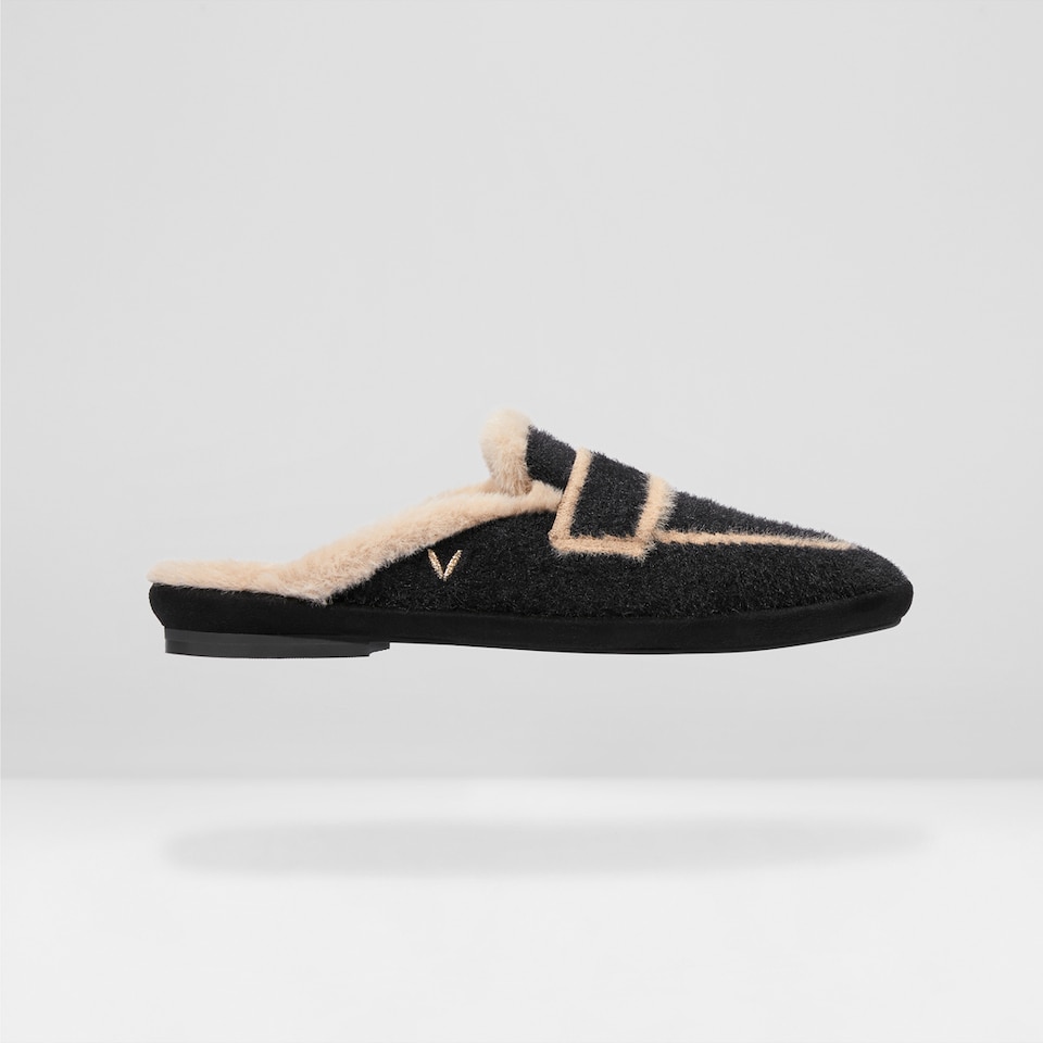 Renee Mules in Black | Women's Sustainable and Stylish Shoes | VIVAIA