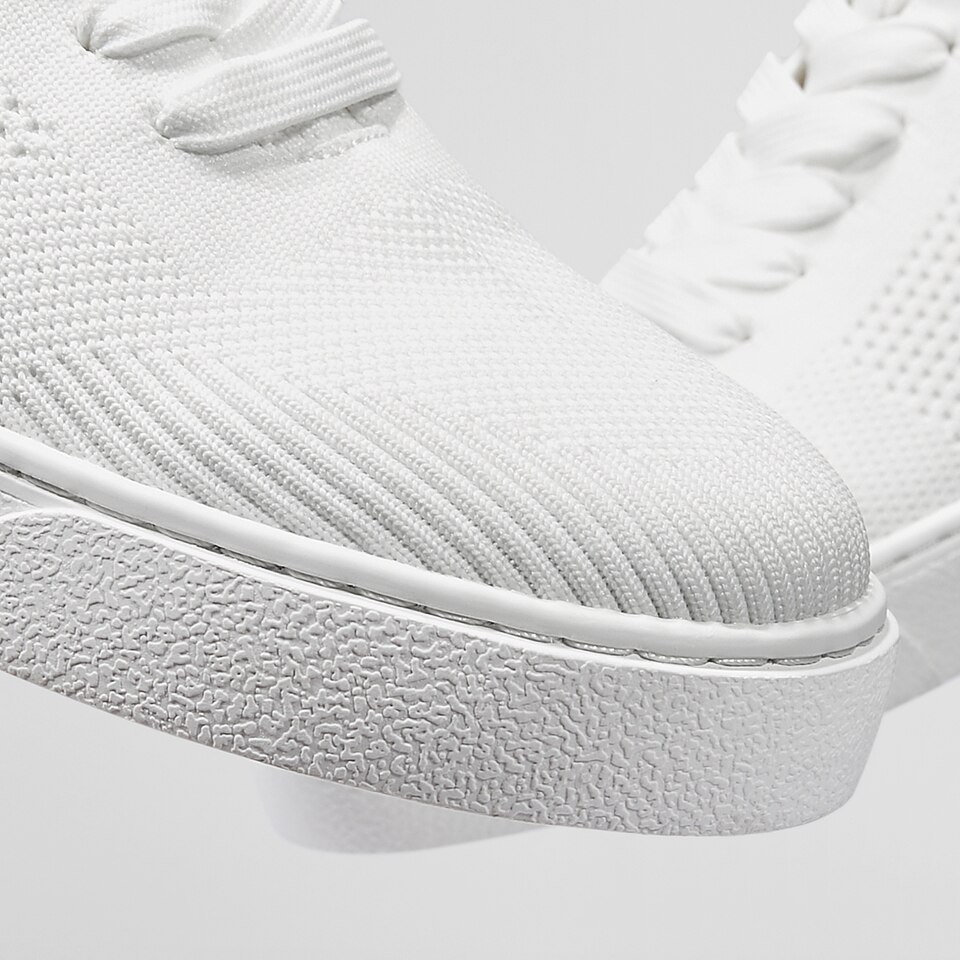 Glenda High-top Sneakers in White Whisper | Women's Sustainable, Washable and Stylish Shoes | VIVAIA