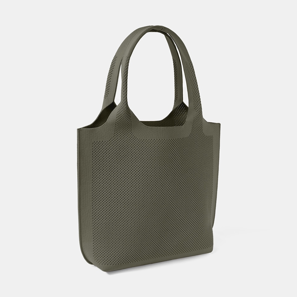 Zahara Tote Bag in Grey Green | Women's Sustainable, Washable and Stylish Bags | VIVAIA