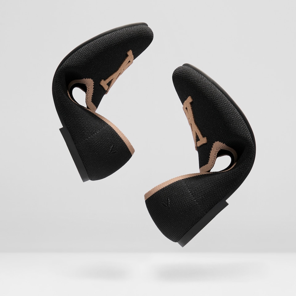 Nadia Round-Toe Loafers in Black - Women's Sustainable and Stylish Loafer Shoes | Vivaia