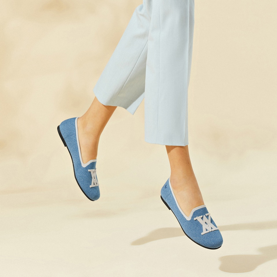 Nadia Round-Toe Loafers in Cream Ivory - Women's Sustainable and Stylish Loafer Shoes | Vivaia