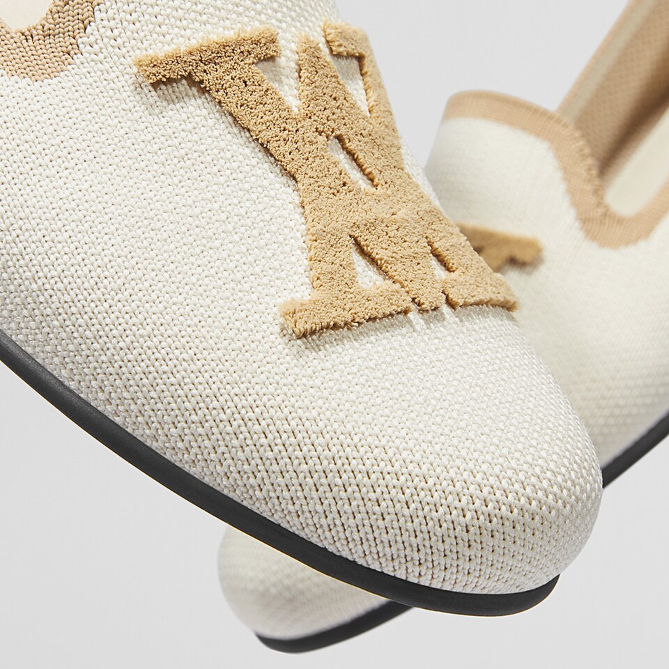 Nadia Round-Toe Loafers in Cream Ivory - Women's Sustainable and Stylish Loafer Shoes | Vivaia