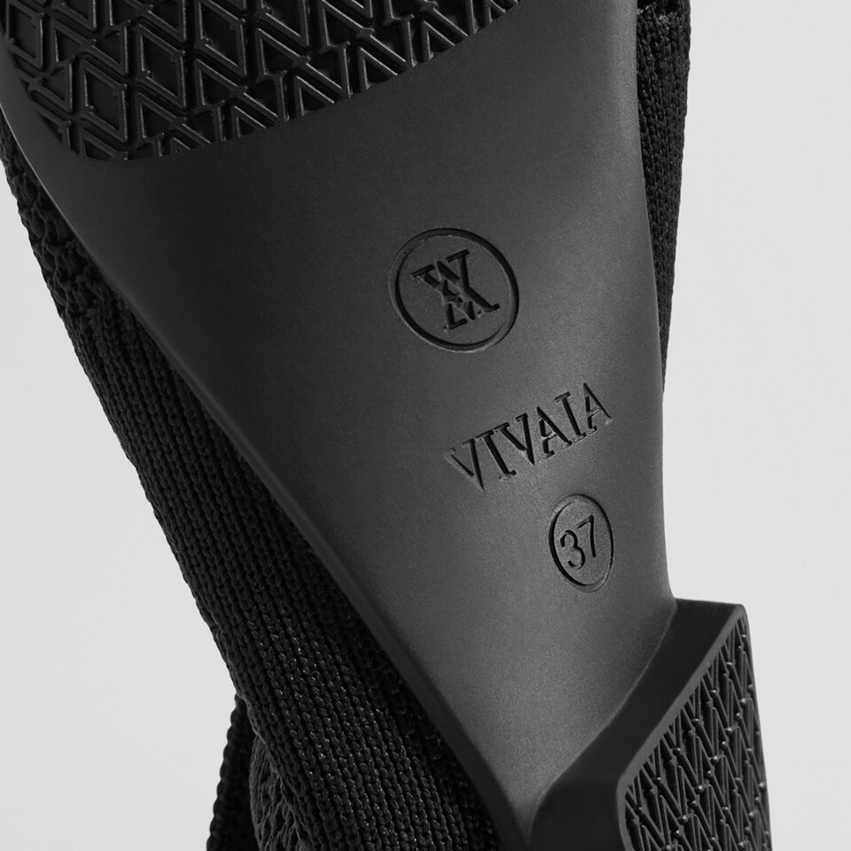 Nina Square Toe Loafers in Solid Black - Women's Sustainable and Stylish Shoes | Vivaia