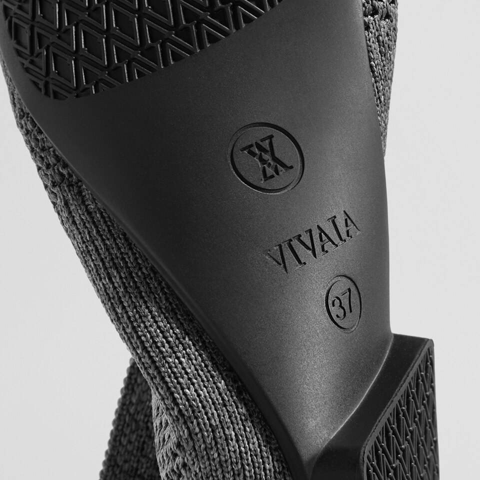 Nina Square Toe Loafers in Pale Grey - Women's Sustainable and Stylish Shoes | Vivaia