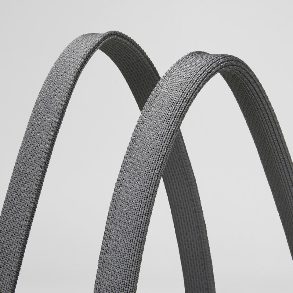 Miranda Tote Bag in Blue Grey | Women's Sustainable, Washable and Stylish Knitbags | VIVAIA