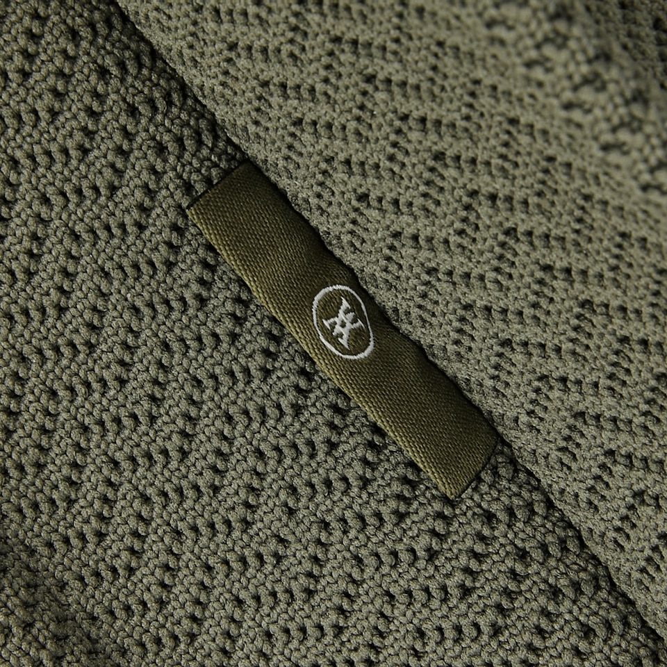 Jemma Tote Bag in Olive Green | Women's Sustainable, Washable and Stylish Knitbags | VIVAIA