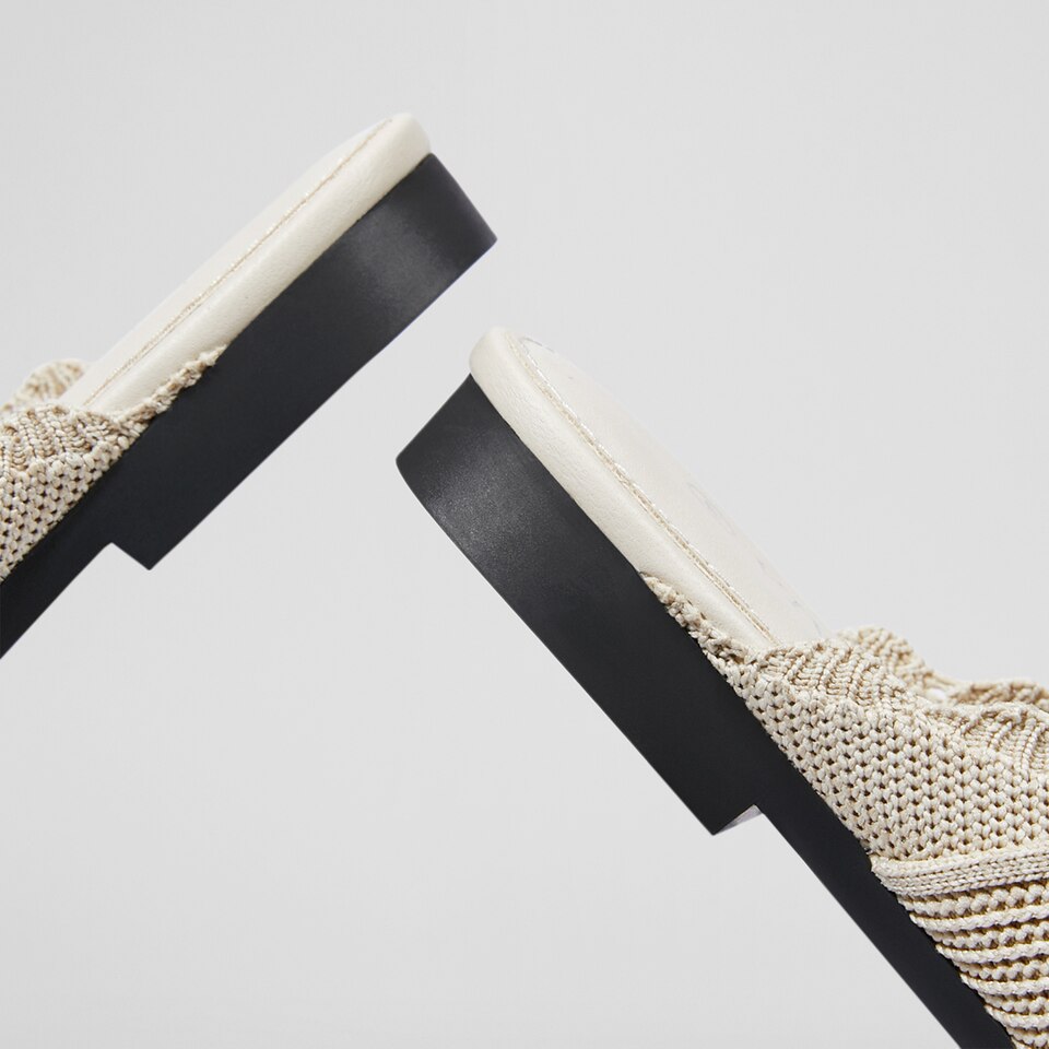Venus Pointed Toe Mules in Cream Ivory - Women's Sustainable and Stylish Shoes | Vivaia