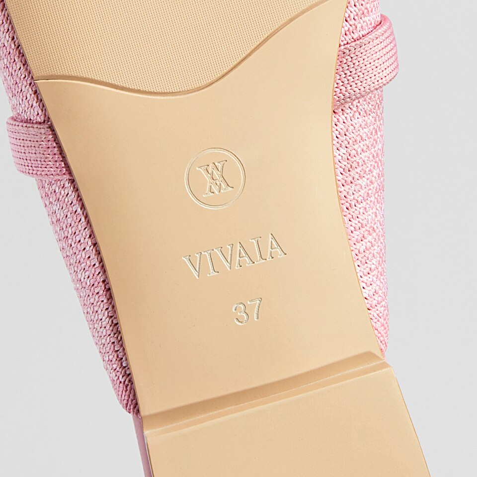 Elsie Pointed Toe Mules in Ash Rose - Women's Sustainable and Stylish Shoes | Vivaia