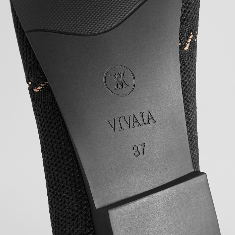 Mona Pointy Loafers in Black | Women's Sustainable, Washable and Stylish Shoes | VIVAIA